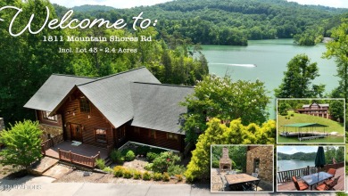 Exceptional Norris Lakefront Log & Natural Stone home with - Lake Home For Sale in New Tazewell, Tennessee