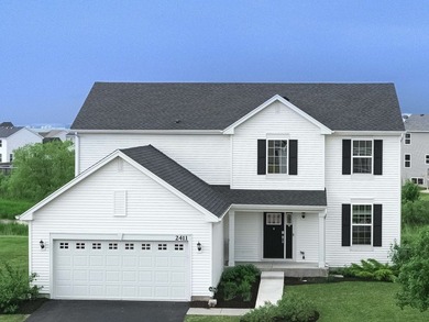 (private lake, pond, creek) Home For Sale in Yorkville Illinois