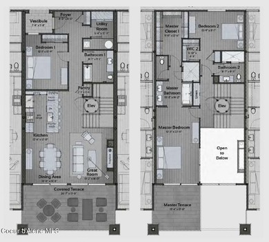 Welcome to the exquisite TOP floor 2-story penthouse at Building - photo 45