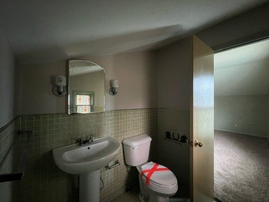 This home has one large bedroom and a half bath upstairs, and - photo 15