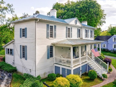 Circa 1830's home regally sits overlooking KERR LAKE with SHARED - Lake Home For Sale in Clarksville, Virginia