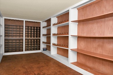 Brick home with a great view of golf course on one side and a