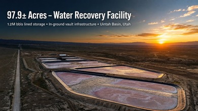 Rare opportunity to acquire a 97.9-acre Water Recovery Facility - photo 1