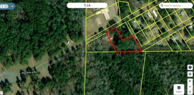 Toledo Bend Reservoir Lot For Sale in Converse Louisiana