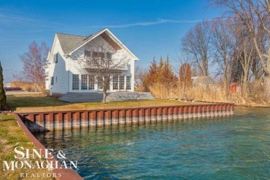 Lake Saint Clair Home For Sale in Harsens Island Michigan