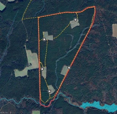 Lake Acreage For Sale in Stony Creek, Virginia