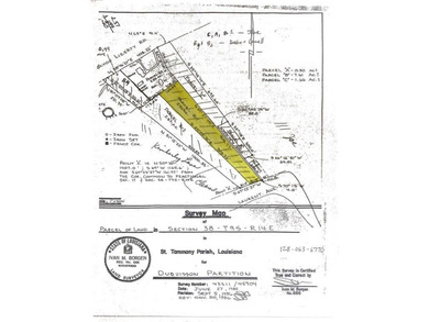 Lake Pontchartrain Lot For Sale in Slidell Louisiana