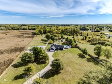 (private lake, pond, creek) Home Sale Pending in Daleville Indiana