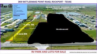 Salt Lake Commercial For Sale in Rockport Texas