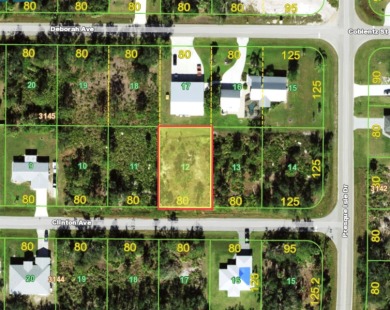 Port Charlotte Waterway Lakes Area Lot For Sale in Port Charlotte Florida
