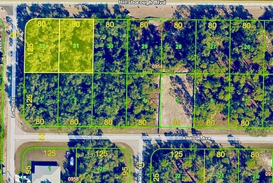 Port Charlotte Waterway Area Lot For Sale in Port Charlotte Florida