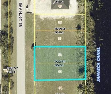 Cape Coral Lakes Area Lot For Sale in Cape Coral Florida