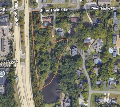 Lake Acreage For Sale in Bloomfield Hills, Michigan