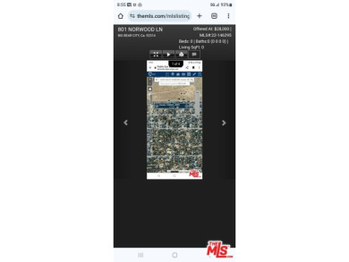 Lake Lot For Sale in Erwin Lake, California