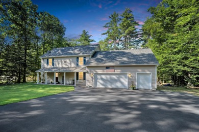 This stunning year-round colonial-style home is situated on a - Lake Home For Sale in Acton, Maine