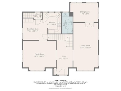 Tons of potential to make this brick center hall colonial ur own - photo 22
