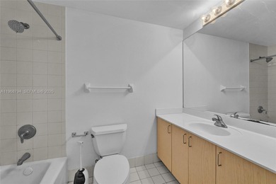 Live in the heart of Brickell, Miami. This one-bedroom unit