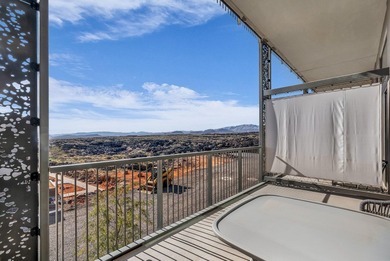 Enjoy incredible views of the lava fields and Hole 9 at Black