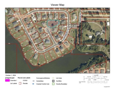 (private lake, pond, creek) Lot For Sale in Loxley Alabama