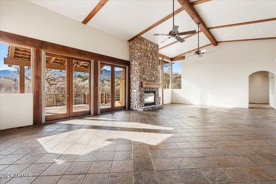 Tucked behind a gated entrance and accessed by a private drive