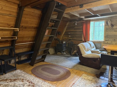 A-Frame cabin tucked into the birches between two good fishing - photo 3