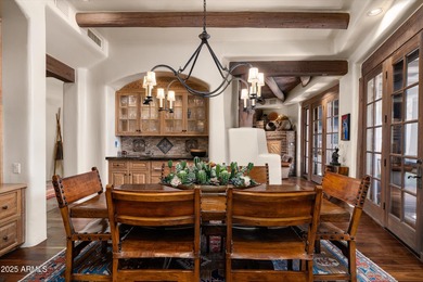 Tucked away in a serene and sequestered setting, meandering over