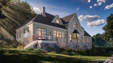 In the midst of grand renovation, this custom waterfront home - photo 1