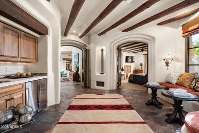 Tucked away in a serene and sequestered setting, meandering over