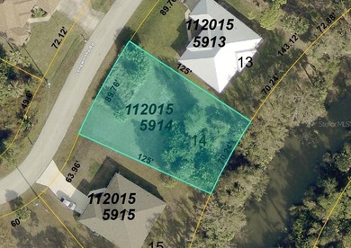 Northport Waterway Lakes and Canals Lot Sale Pending in North Port Florida