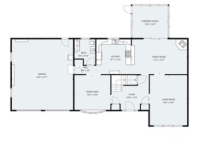 This expansive home offers a comfortable, natural flow and sits - photo 8