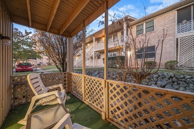 This spacious ground level condo has NO STAIRS.  New flooring in