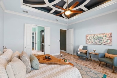 Custom home on a large corner lot with a circular driveway - photo 12