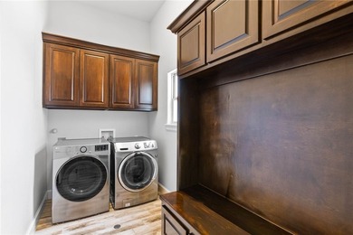 Custom home on a large corner lot with a circular driveway - photo 23