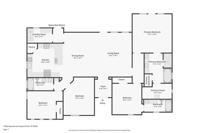 Custom home on a large corner lot with a circular driveway - photo 29
