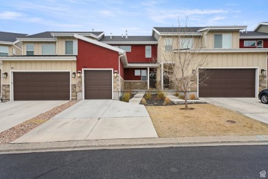 Lake Townhome/Townhouse For Sale in Saratoga Springs, Utah