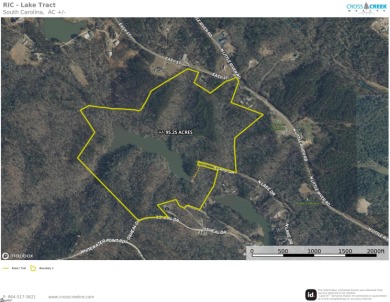Whitewater Lake Acreage Active Under Contract in Salem South Carolina