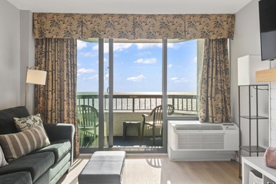 Wake up to the sound of waves and endless ocean views from this