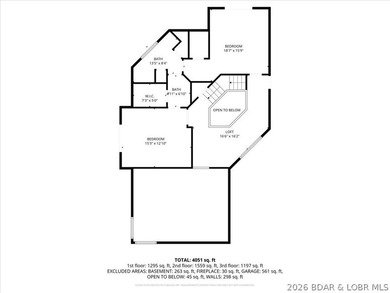 Vaulted ceilings, walls of windows, and wood-burning fireplace - photo 47