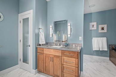 Custom-built waterfront luxury resort home, located in a private - photo 26