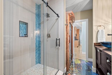 Custom-built waterfront luxury resort home, located in a private - photo 38