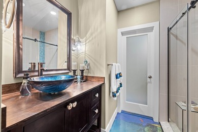 Custom-built waterfront luxury resort home, located in a private - photo 39