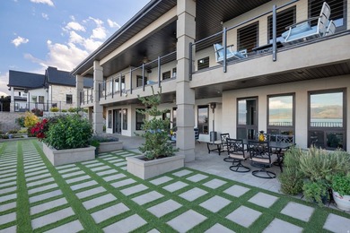 Custom-built waterfront luxury resort home, located in a private - photo 58