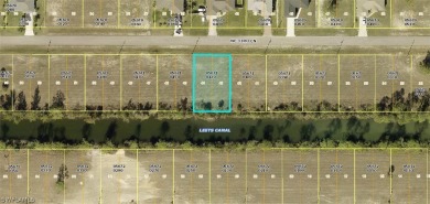 Mull Lake  Lot For Sale in Cape Coral Florida