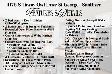 55+ living in SunRiver with a PRIVATE POOL and spa in one of the