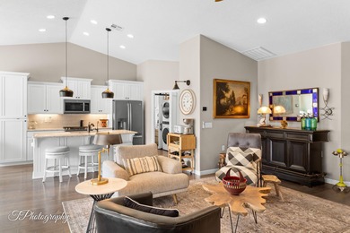 55+ living in SunRiver with a PRIVATE POOL and spa in one of the