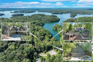 6.78 acre Lake Lanier estate w/ Guest homes & Carriage house - Lake Home For Sale in Gainesville, Georgia