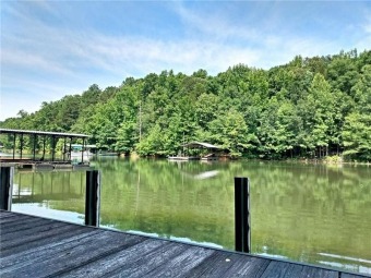Gated neighborhood lake lot with dock in place! - Lake Lot For Sale in Westminster, South Carolina