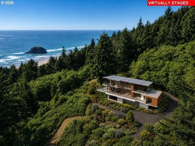 5.63 acres sits high above the Pacific in Cannon Beach and is - photo 3
