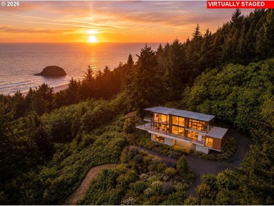 5.63 acres sits high above the Pacific in Cannon Beach and is - photo 4