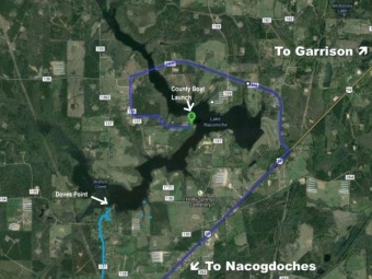 Lake Naconiche Lot For Sale in Nacogdoches Texas